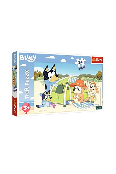LEAN Maxi Trefl Bluey Good Day Puzzle, 24 piese, 24644