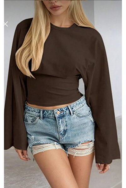 Tight Lady Natural Viscose Ultra Soft Waist-Fitting Gathered Detail Wide Long...
