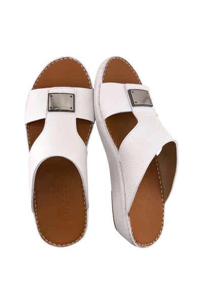 Cirino ( N-2900 ) Handmade Arabic Men's Slippers | Outdoor Arabic Sandals For...
