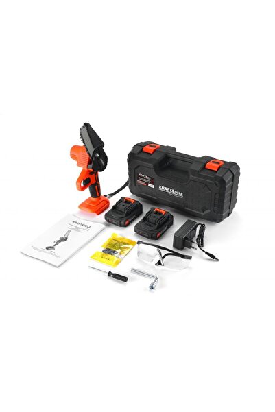 Kraft&dele Ferăstrău cu lanț fără fir cu braț extensibil, 21 V, 4 ", KD 10642