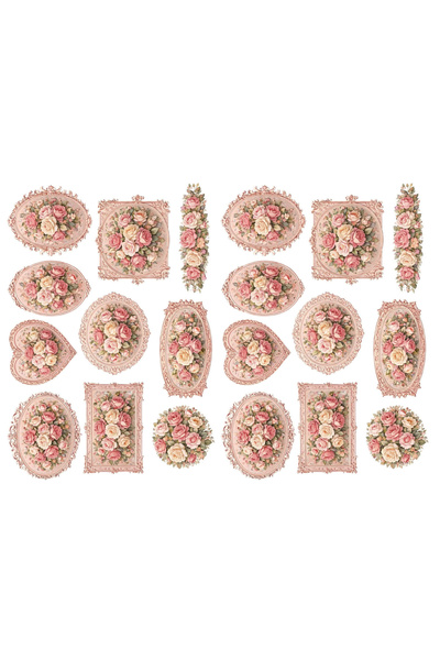 TELLGRAF Patterns Themed Sticker Set (21X31 cm 1 Set)