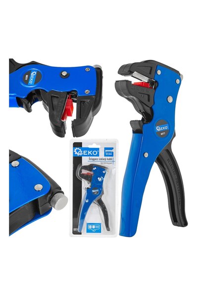 GEKO Clește dezizolator automat de cabluri, 0.5 - 6 mm, G01777
