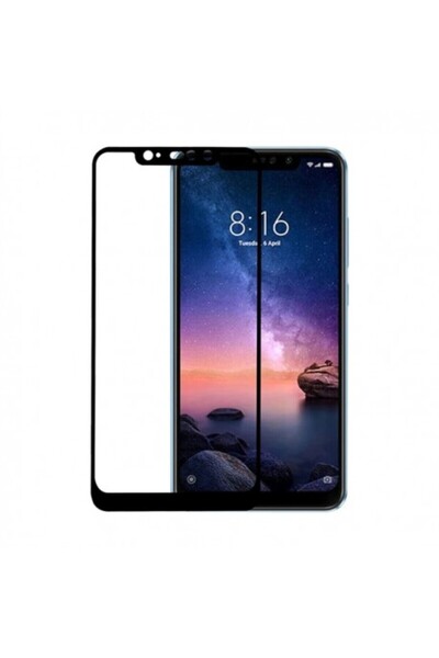 Borofone Πλήρης Κάλυψη Σκληρυμένο Γυαλί Μαύρο (Xiaomi Redmi Note 6 Pro)