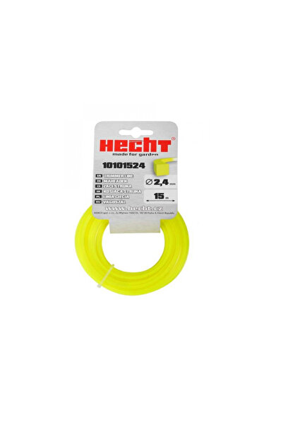 Hecht Fir pentru trimmer pătrat, 2.4 mm x 5 m, 10101524