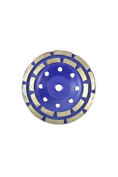 GEKO Disc diamantat dublu segmentat 125 mm pentru șlefuirea betonului, marmur...