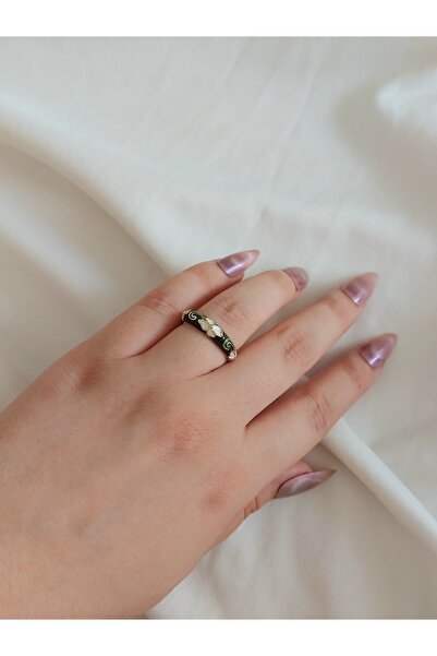 bijoux uniques Mineli Adjustable Steel Women's Ring