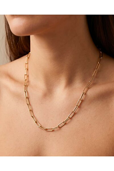 Portakal Esintisi Alveron 14K Xuping 60 Cm Ataç Zincir Kolye