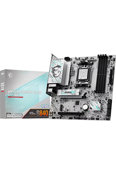 MSI Placă de bază AM5 B840 MicroATX DDR5 WiFi6e BT5.3 B840M GAMING PLUS