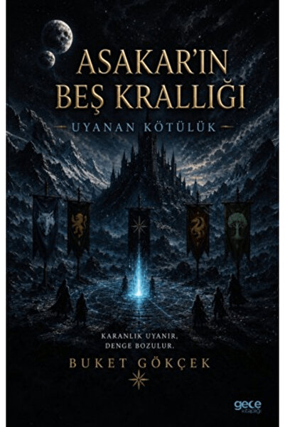 Gece Kitaplığı Asakar'ın Beş Krallığı / Buket Gökçek / / 9786253211745