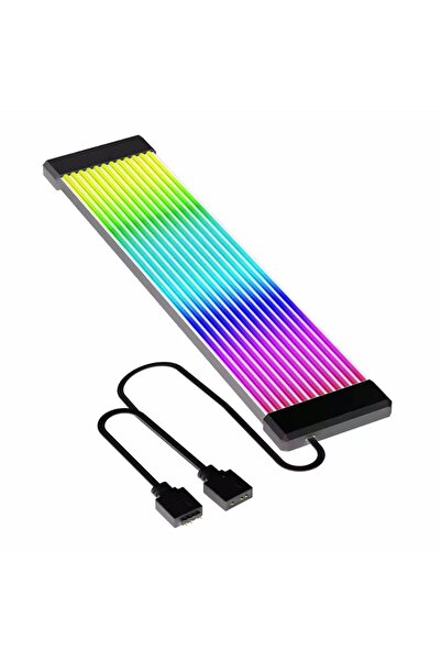 Choice X12 Black PC ARGB Sync Light Strip DIY Kit Suitable For Computer Power...