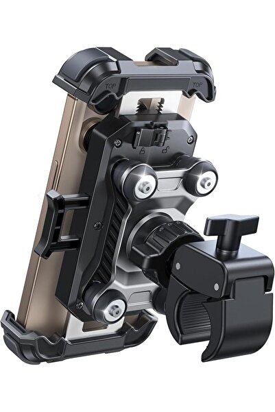 Generic Motorcycle Phone Mount [Dual Vibration Dampener] 150mph Anti-Shock Ph...