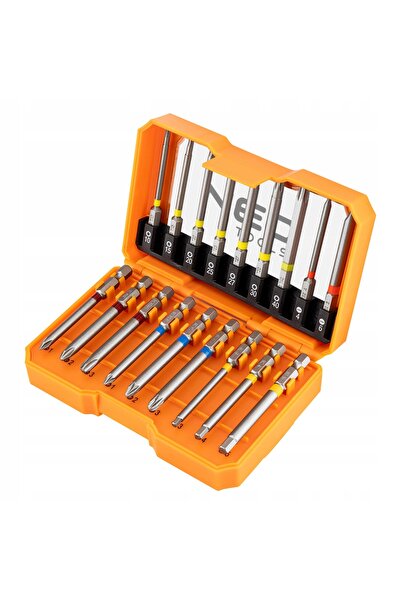 NEO Tools Set nou de biți 18 bucăți 75mm HEX SL PH S2 HEX 1/4 " Valiză 56-606