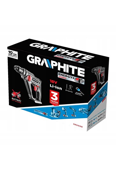graphite Ciocan rotopercutor SDS Plus 0 W