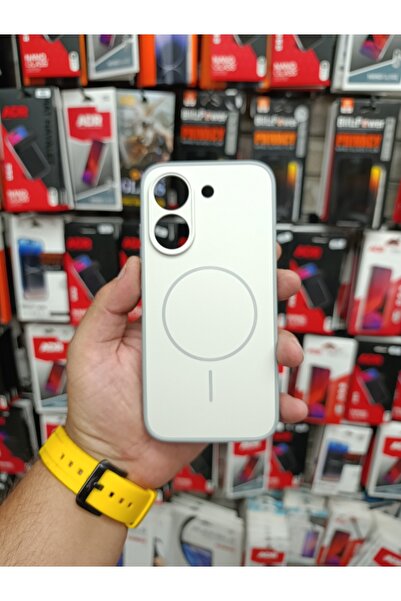 aheaks Poco X8 Pro Magsafe Destekli Kamera Çıkıntılı Şık Tasarım Kapak Kılıf