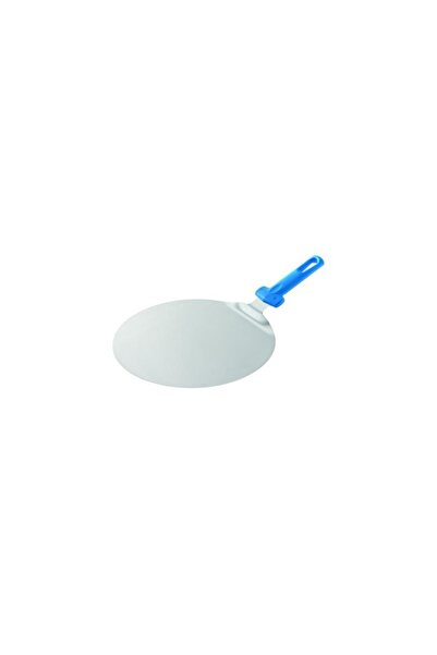GiMetal Lopată pentru pizza, ø28cm, aluminiu, mâner din plastic albastru