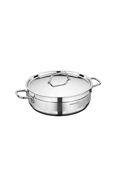 generel Low Profile Stockpot – 4.2 Liters (26 X 8 cm), Durable Stainless Steel.