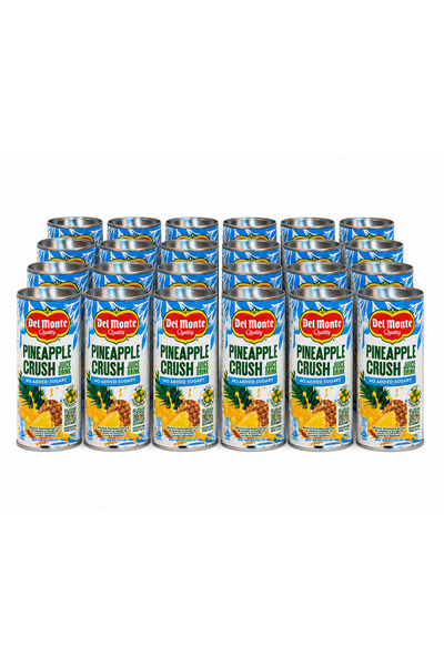 Del Monte Suc Ananas cu bucati de ananas fara zahar 240 ml - 24pack