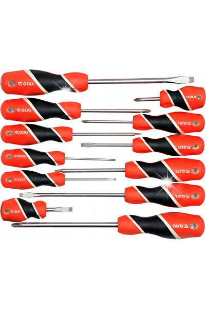 yato SET DE ȘURUBELNIȚE 12 BUCĂȚI ȘURUBELNIȚE