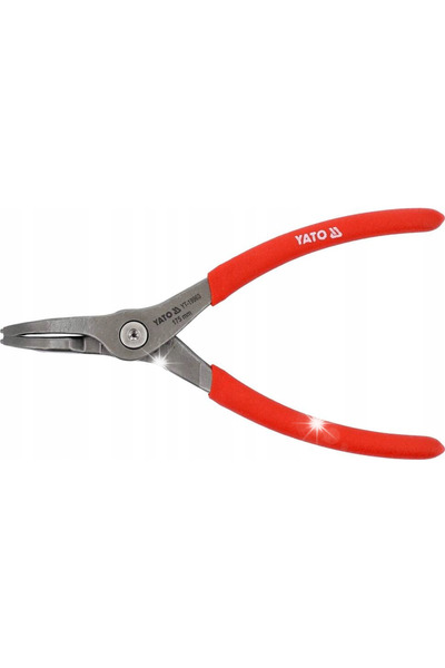yato Clește pentru inele Seeger 40-100mm, curbat extern, 225mm