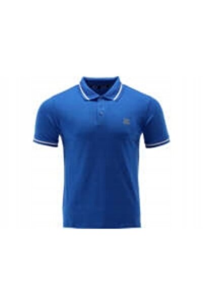 yato Tricou polo bărbătesc, moale, albastru, din bumbac, 200g/m², mărime. L
