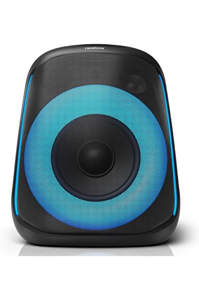 Niceboy Boxă Portabilă Party Boom cu Microfon 80W BT 5.3 Negru