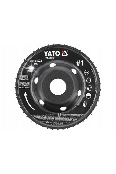 yato TARNIK FREZĂ CU DISC COMPLET CONVEX 120x6mm # 1