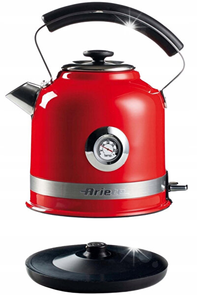 ARIETE Fierbător electric 2854/00 Moderna 2000W 1,7L Roșu