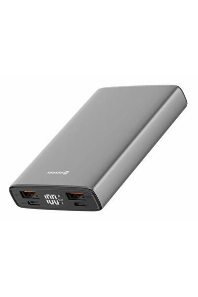 SWISSTEN POWERBANK 10000 mAh PD QC 2x USB 1x USB-C