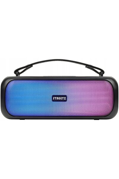 Streetz BT Boombox 2x 7,5 W, IPX5, AUX, USB flash, LED, negru