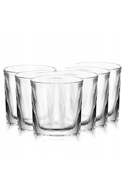 Bohemia Pahare de cristal pentru whisky, apă, suc KATHRENE 280ml 6 bucăți