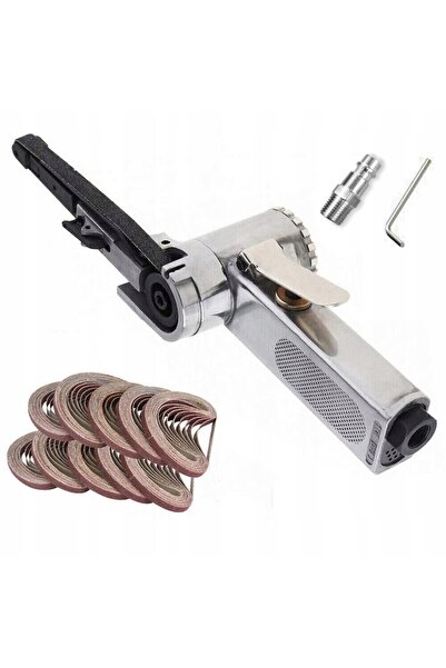 bedee Slefuitor pneumatic cu bandă 10x330mm + 25 benzi abrazive nelimitate