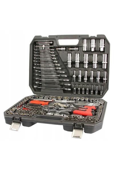 Ripper Set de chei tubulare Torx, tip șurubelniță, rezistente, 216 piese