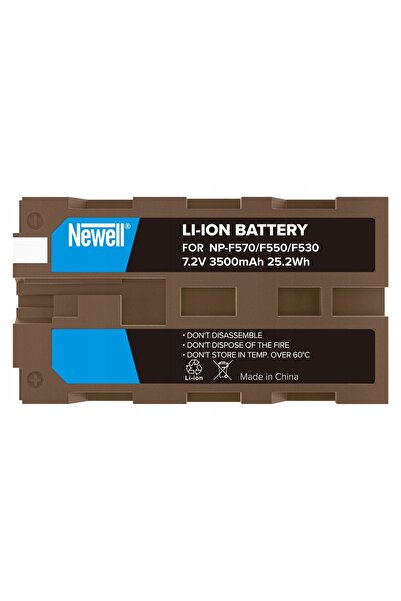 Newell Baterie acumulator NP-F570 NP-F550 pentru Sony și lampă LED Yongnuo USB-C