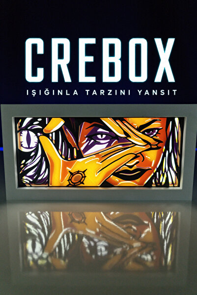 Creva Crebox- Reyna - Işıklı Dekoratif Çerçeve