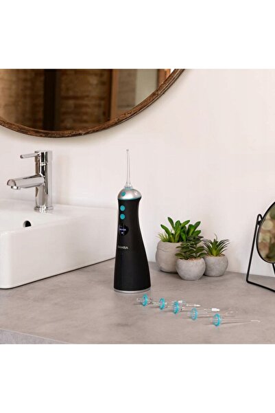 CECOTEC Irigator bucal fără fir 6 în 1, 6 duze, 6 moduri, 280 ml, USB, Husă