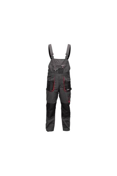 yato SPODNIE ROBOCZE OGRODNICZKI BASALT XL 11 POȘETE NEGRU-ROȘU