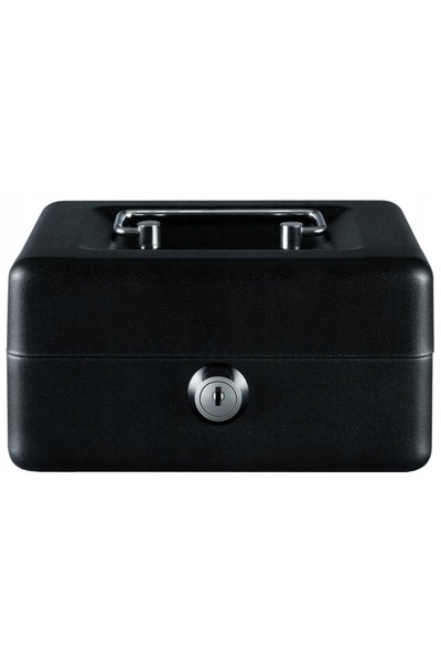 Yale Cutie metalică pentru bani, tip seif, cu cheie 20x9x16