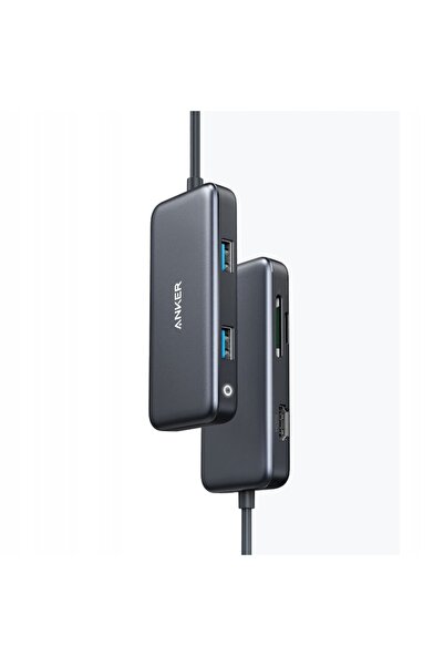 NO BRAND Hub Anker Premium USB-C 5w1 A8334HA1 HDMI 2xUSB-A 3.2 Gen.1 Cititor ...