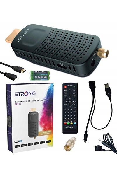 Strong Decodor TUNER TV NOU DVB-T2 HD H.265 HEVC USB