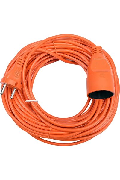 Vorel Prelungitor electric 20m portocaliu 230V 1380W IP20 pentru uz casnic