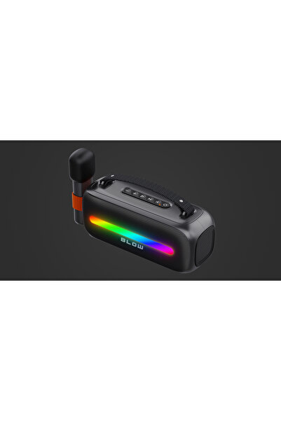 Blow Difuzor Bluetooth Portabil Radio FM USB Wireless Karaoke RGB Microfon