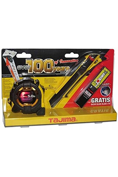 Tajima SET CONVEX SET1 - MIARKA G3M750, CUȚIT DFC569 ȘI LAME LCB50RBC