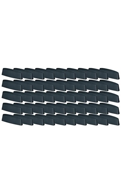 KOTARBAU Capac de scurgere pentru ferestre din PVC, Antracit, 36 mm, Set de 50