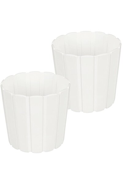 KOTARBAU Ghiveci de flori din plastic pentru flori și ierburi aromatice pe ba...