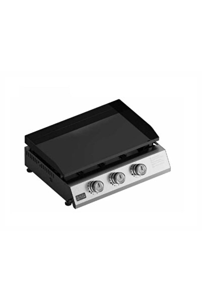 Black&Decker Black+Decker ES9340070B 3-Burner Gas Grill 58x36 cm, Black