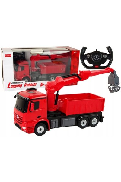 Rastar Group Camion cu grăpășcă Mercedes Rastar Roșu