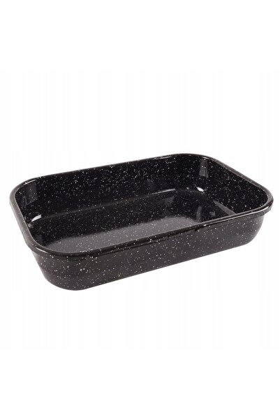 Orionis Tavă emailată dreptunghiulară solidă pentru cuptor ORION 42 x 27 x 7 cm