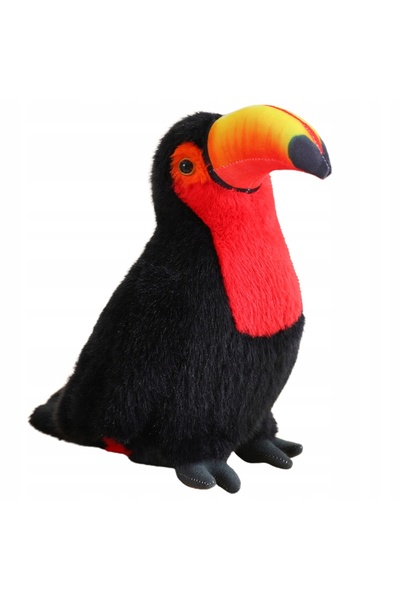 LeanToys Păsăruță de pluș Tucan, Jucărie de pluș, Mascotă, Jucărie de îmbrăți...