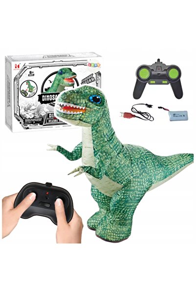 LeanToys Dinozaur gonflabil cu telecomandă