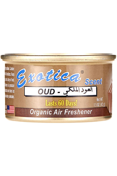 Exotica Oud Organic Air Freshener 60-Day Long-Lasting Car Scent 42g